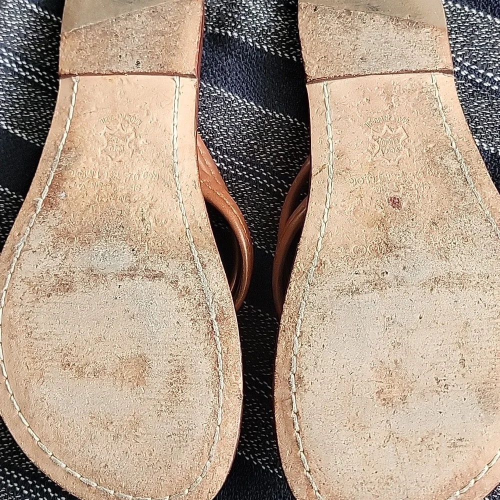 Bernardo Miami Sandal 6.5 In Luggage Calf - Picture 5 of 6